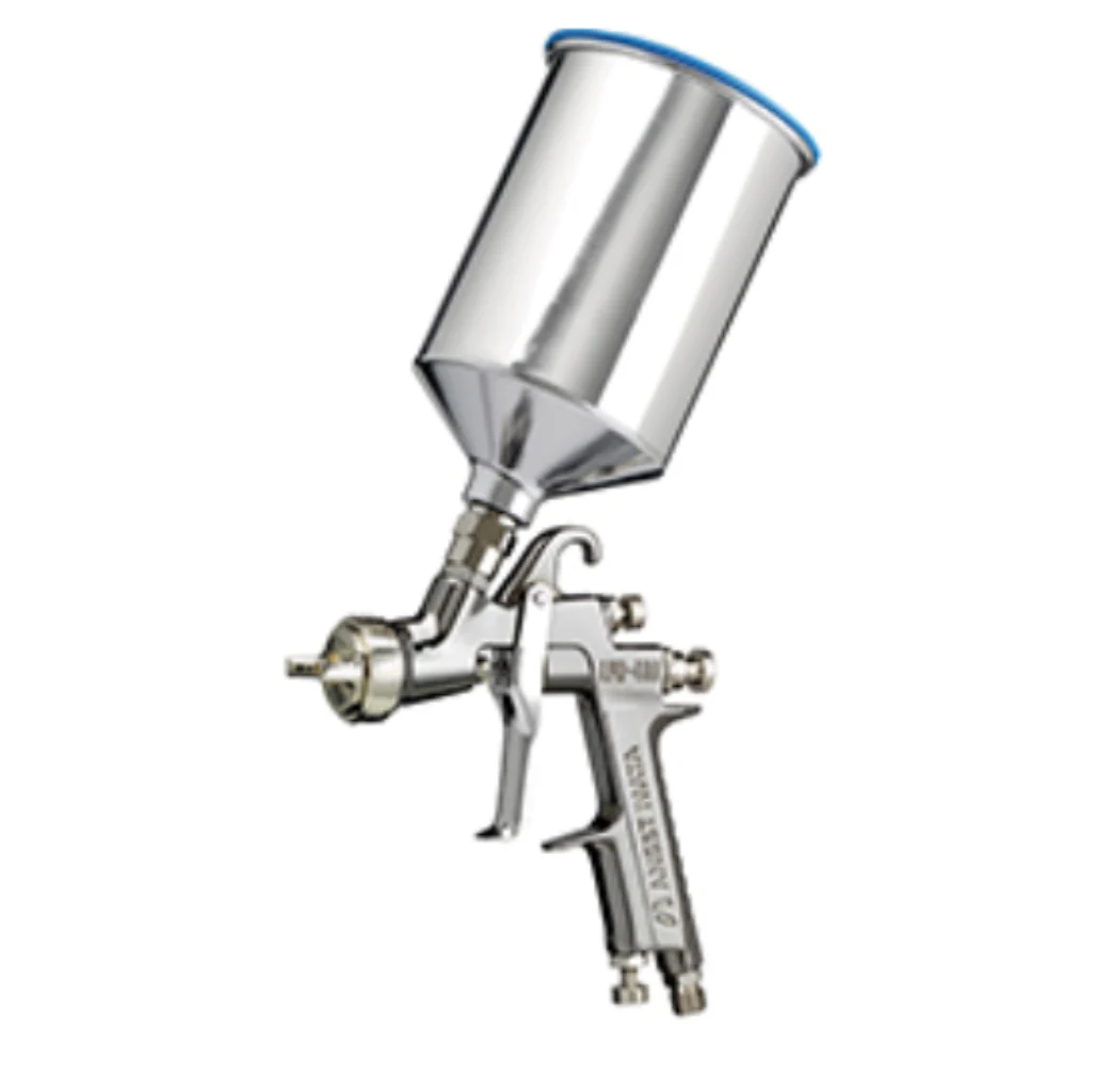 IWATA LPH400-164LV Gravity Feed HVLP Spray Gun w/ PCG10EM 1000ML Aluminum Cup - Ysert