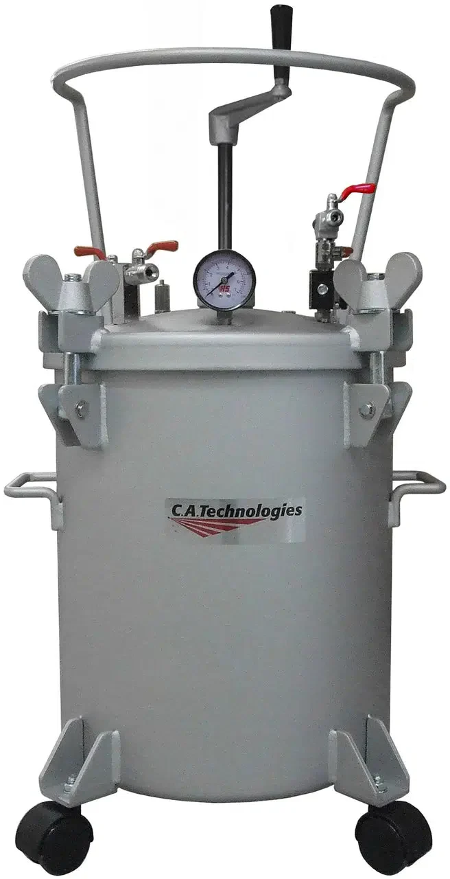 C.A Technologies 5 Gallon Pressure Tank w/ Manual Agitation - Double Regulated (NON-ASME) - Ysert