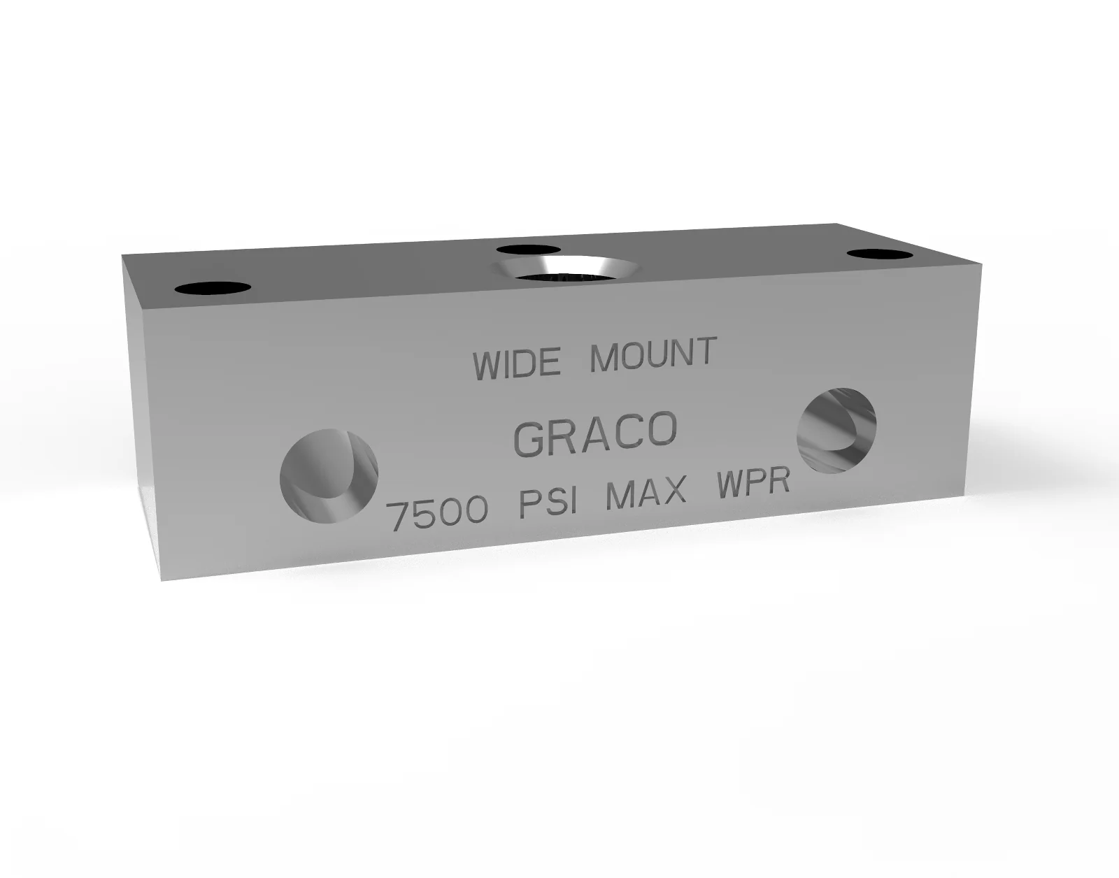Graco Manzel® MHH Wide Mount Divider Valve Inlet Block - NPSF - Ysert