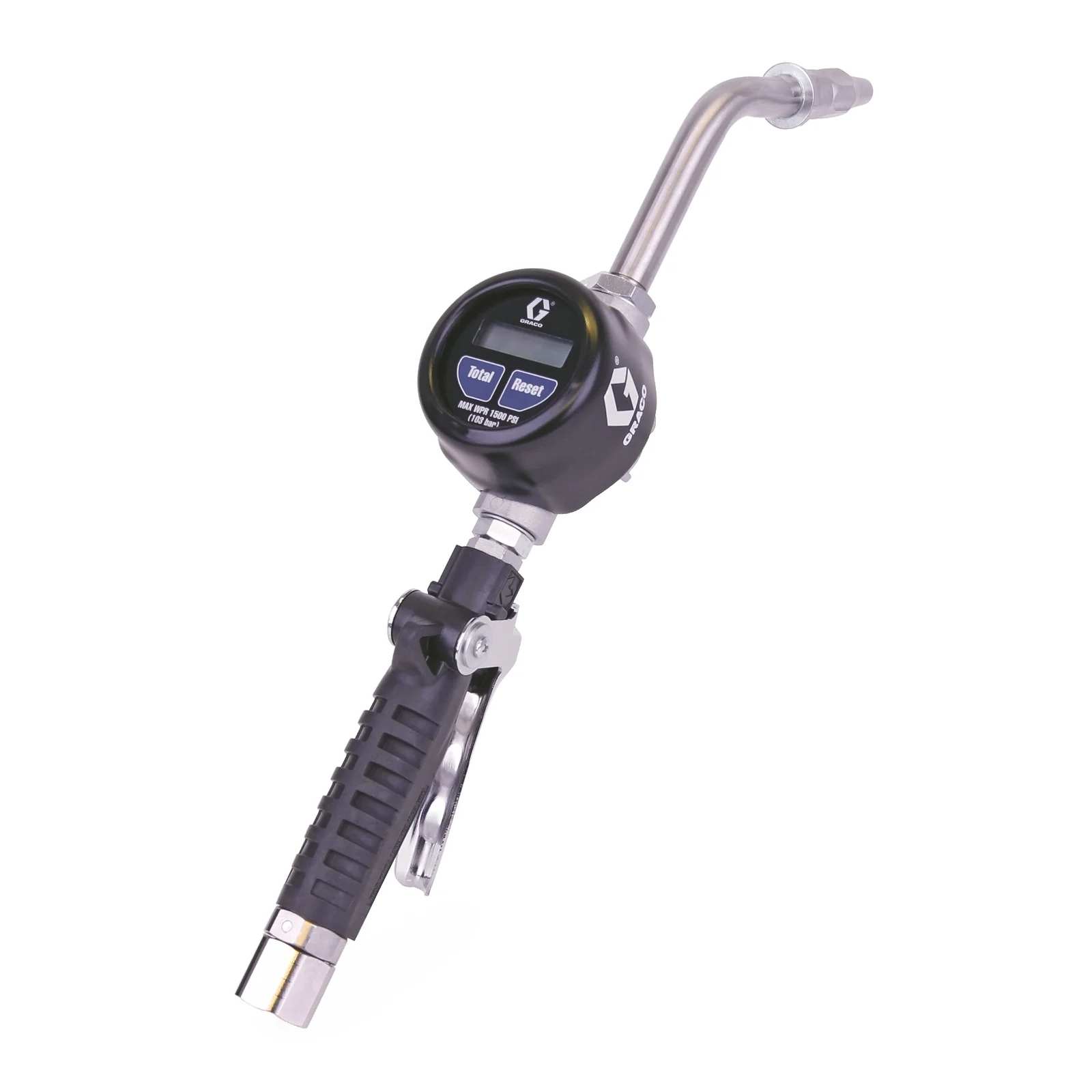 EM8 Electronic Manual Oil/Antifreeze Meter - Rigid Extension - 1/2 in. (13 mm) Inlet - BSPT - Ysert