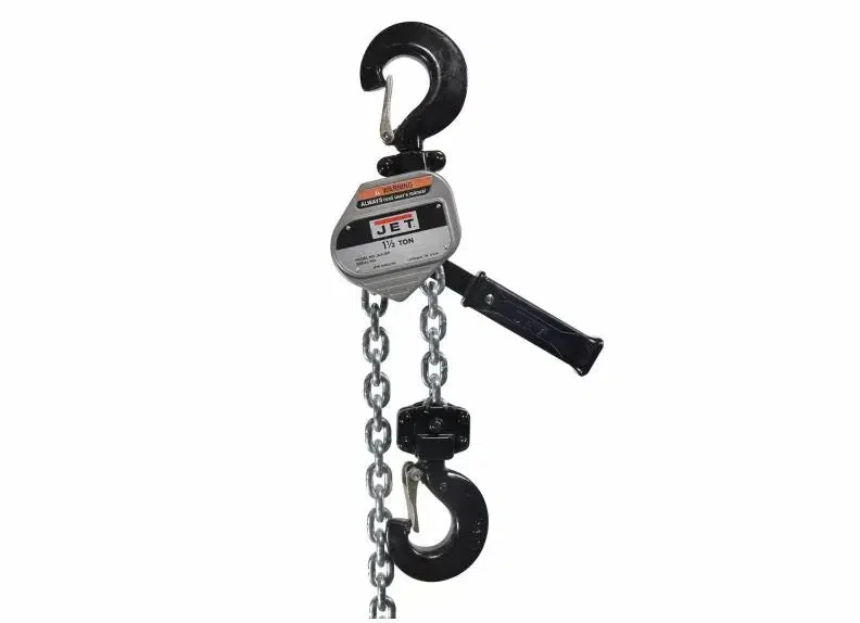 JPW JLA-150-15, JLA Series 1-1/2 Ton Lever Hoist, 15' Lift - Ysert