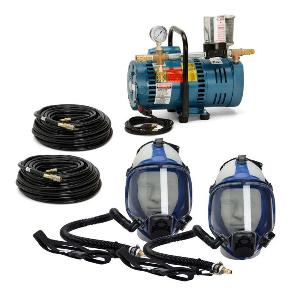 Allegro 9210-02 Two-Worker Full Mask System 100' Hose - Ysert