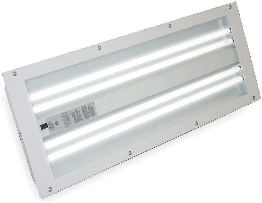 Global Finishing Solutions 4 Tube 4' Length single Skin (Most common) Paint Booth Light Fixtures - Ysert