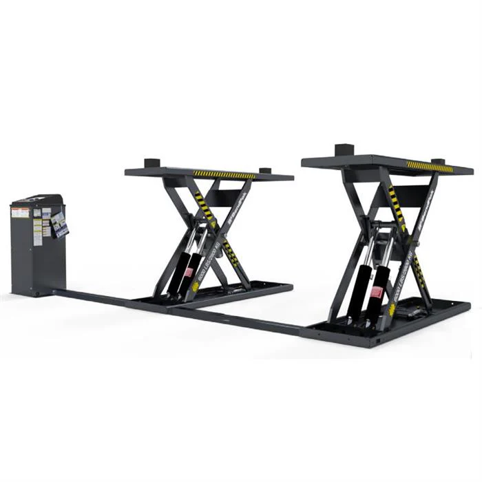 MDS-6LPF 6,000-lb. Capacity  Mid-Rise Scissor Lift  Open Center  Flush Mount - Ysert