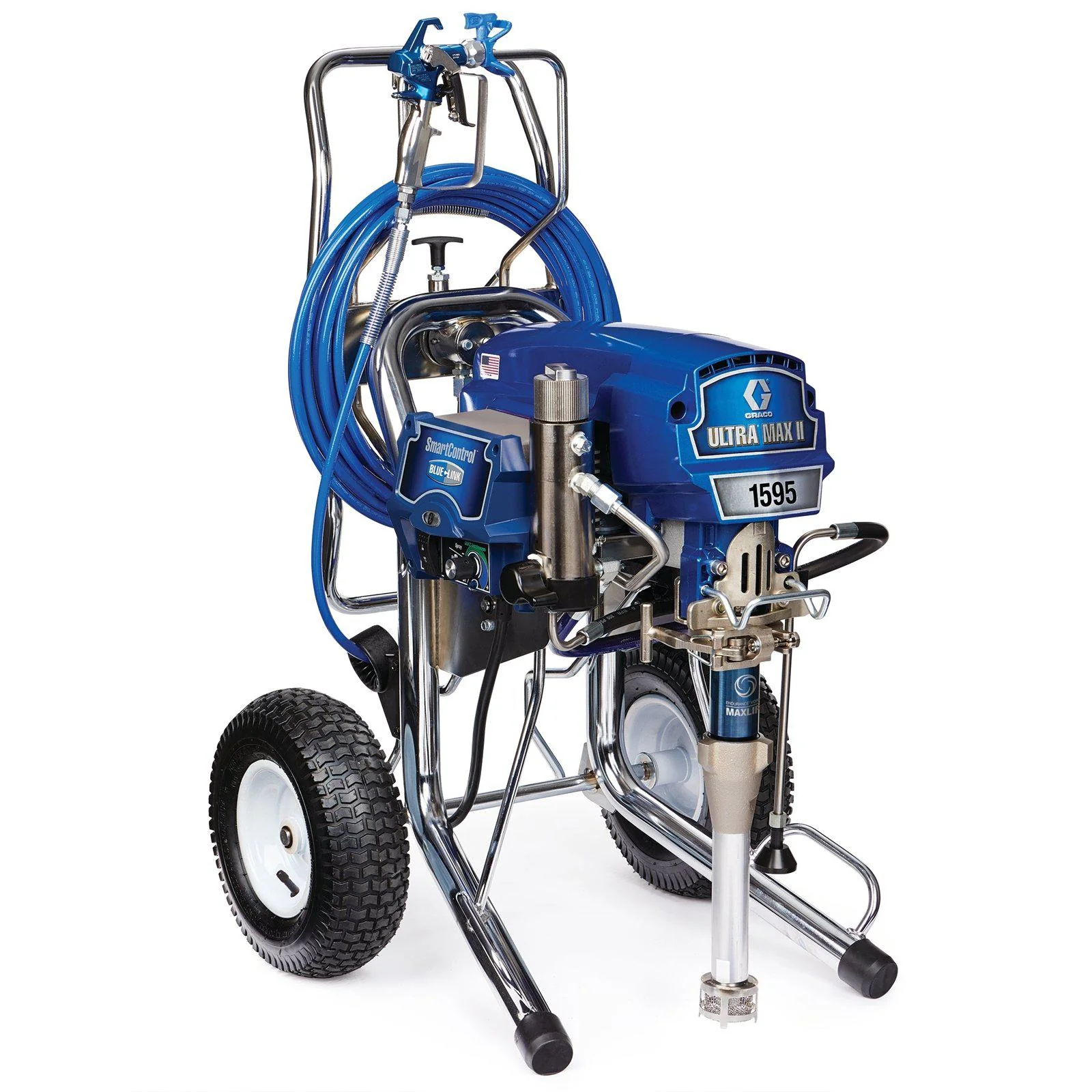 Graco Ultra Max II 1595 ProContractor Series 3300 Psi @ 1.35 GPM Electric Airless Sprayer - Hi-Boy - Ysert