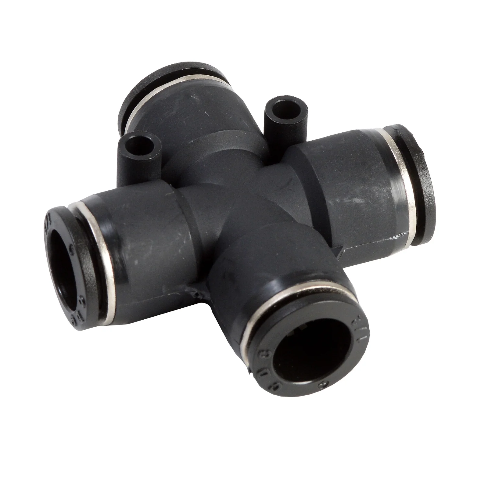 FITTING,CROSS,1/2 TUBE,PLASTIC - Ysert