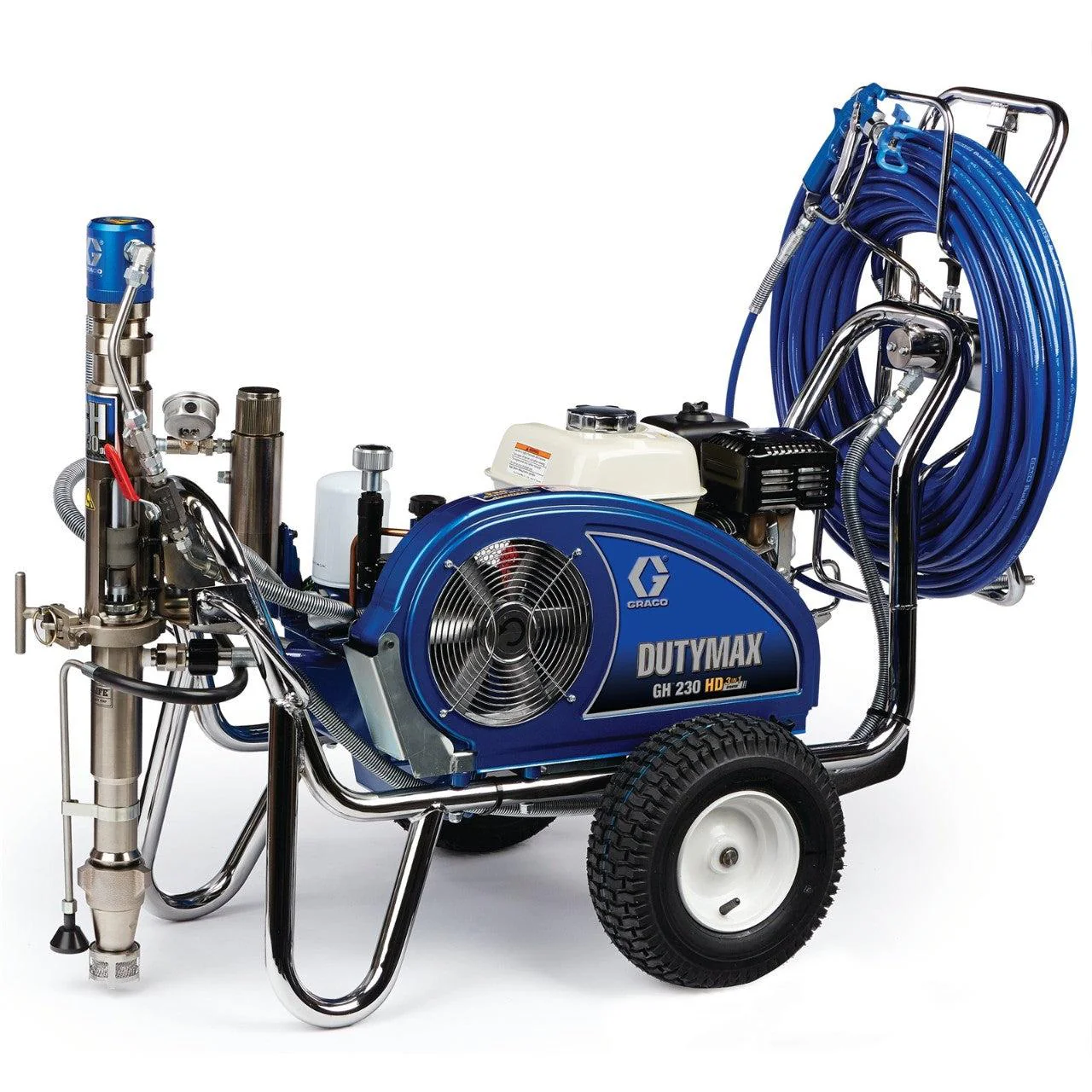 Graco DutyMax GH 230 HD 3-in-1 ProContractor Series Convertible Gas Hydraulic Airless Sprayer - Ysert