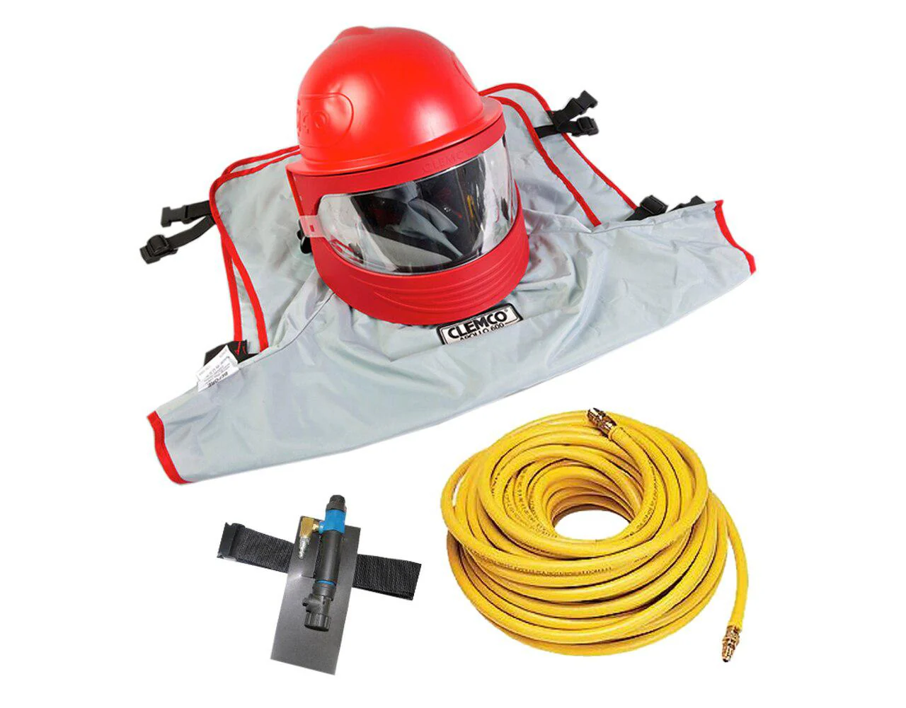 Clemco 24933 Apollo 600 HP w/ 50 ft. Respirator Hose & Clem-Cool Air Conditioner (CCAC) - Ysert