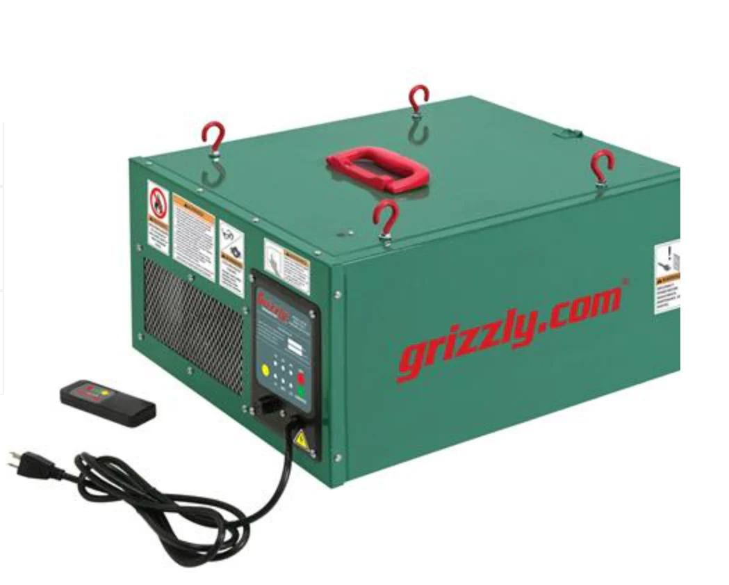 Grizzly G0738 - Hanging Air Filter, 3-Speed - Ysert