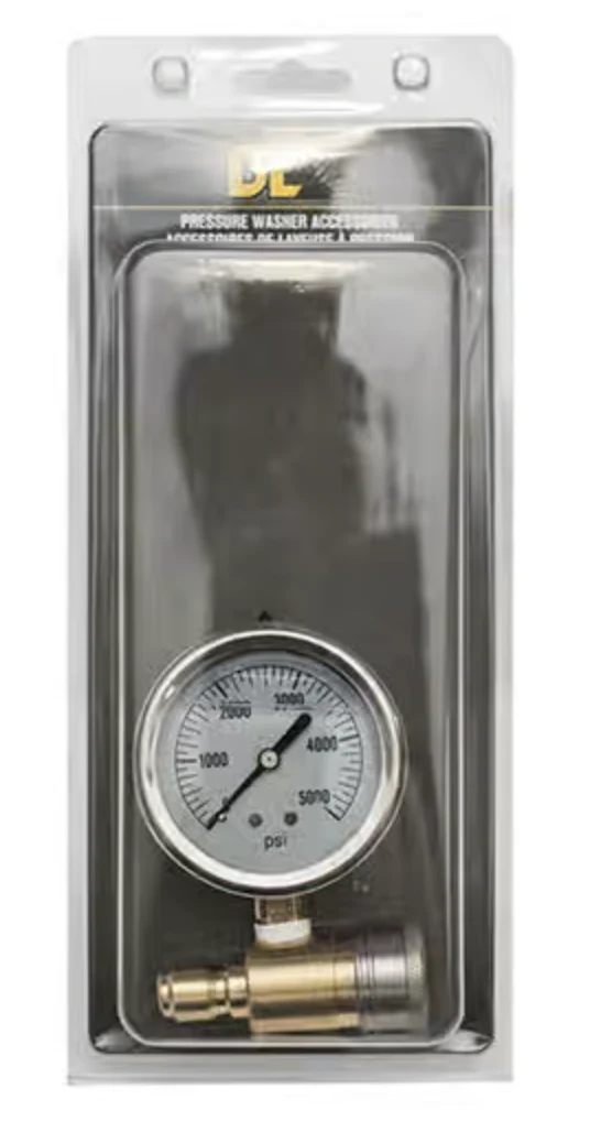 BE 85.305.001 Quick Connect Pressure Gauge Kit - 2.5 In. - Ysert