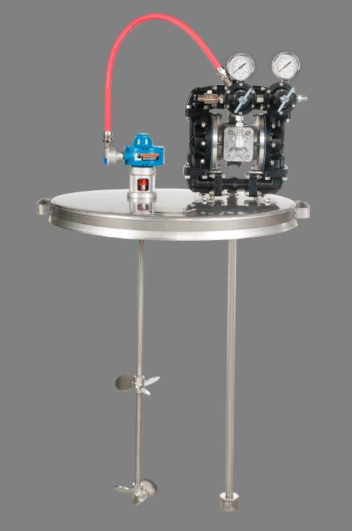 Binks Gemini II Drum Mount Package - Ysert