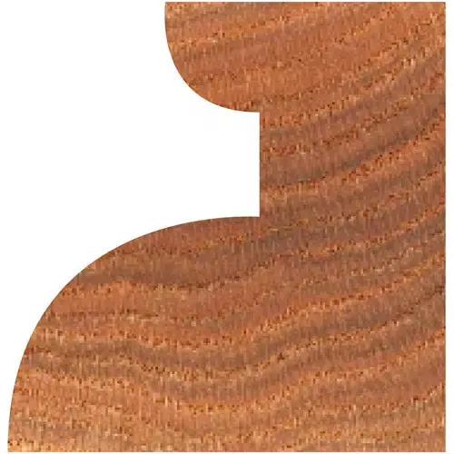 Roman Carbide DC2027 - Quarter Round 3/4