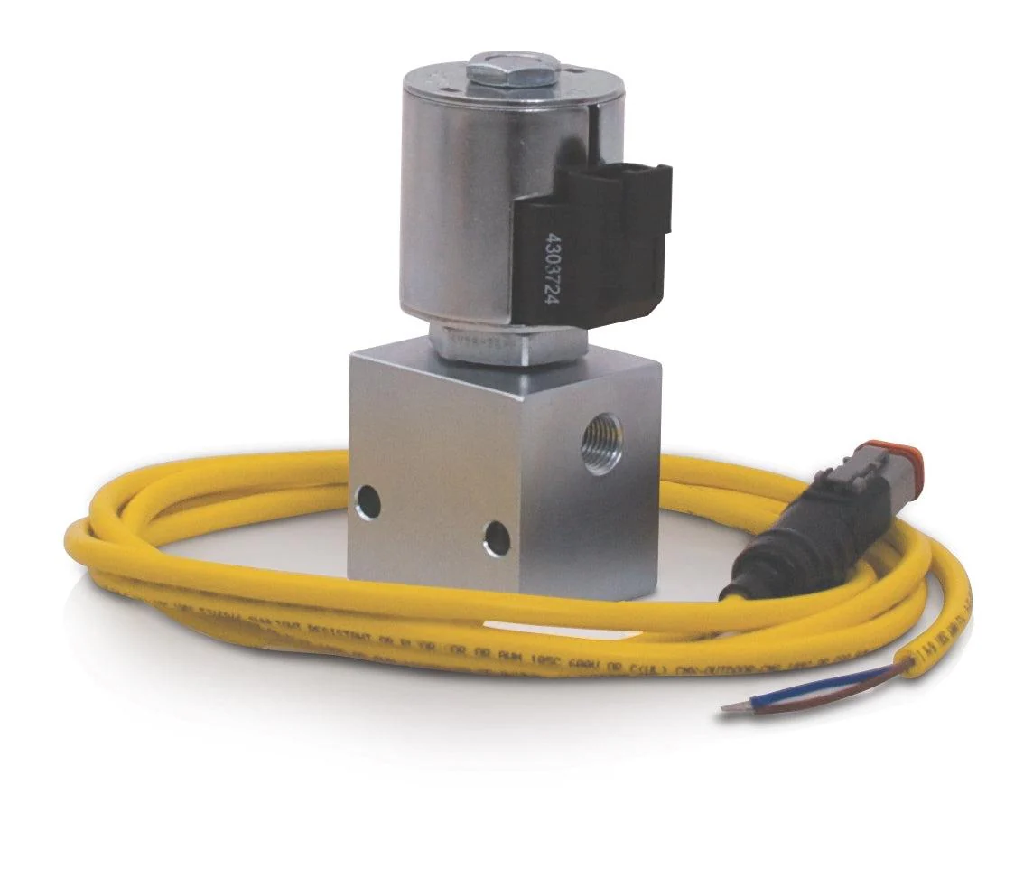 Graco General Accessories - Two-Way Valve, 24 VDC, Normally Open, Deutsch Cable, 3500 psi - Ysert