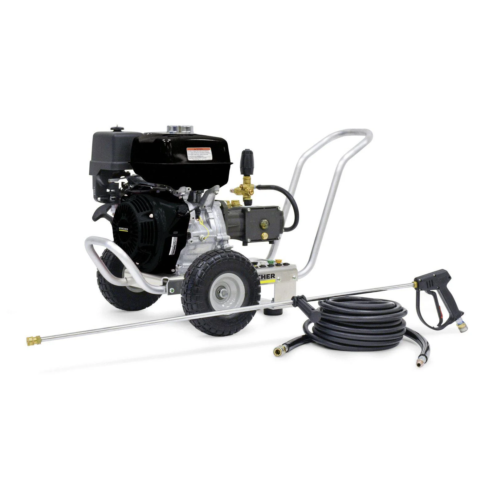 K'A'RCHER 4000 PSI @ 4.0 GPM Direct Drive 420cc Kärcher Crankcase Cold Gas Pressure Washer - Electric Start - Ysert