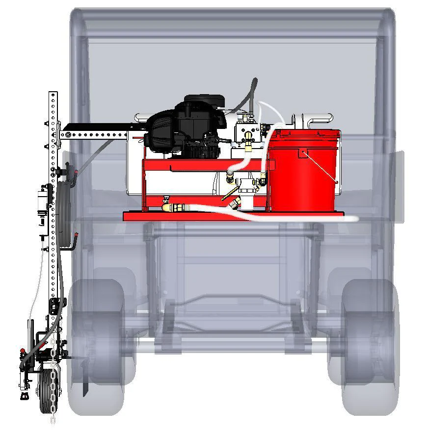 Newstripe NEWSTRIPE LineRider UTV Skid Mounted Athletic Line Striper - Ysert