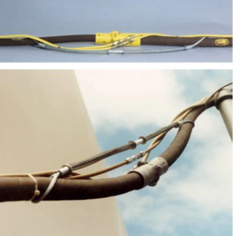 Clemco 15012 1/2 to 1 1/4 in Blast Hose Safety Cable - Ysert