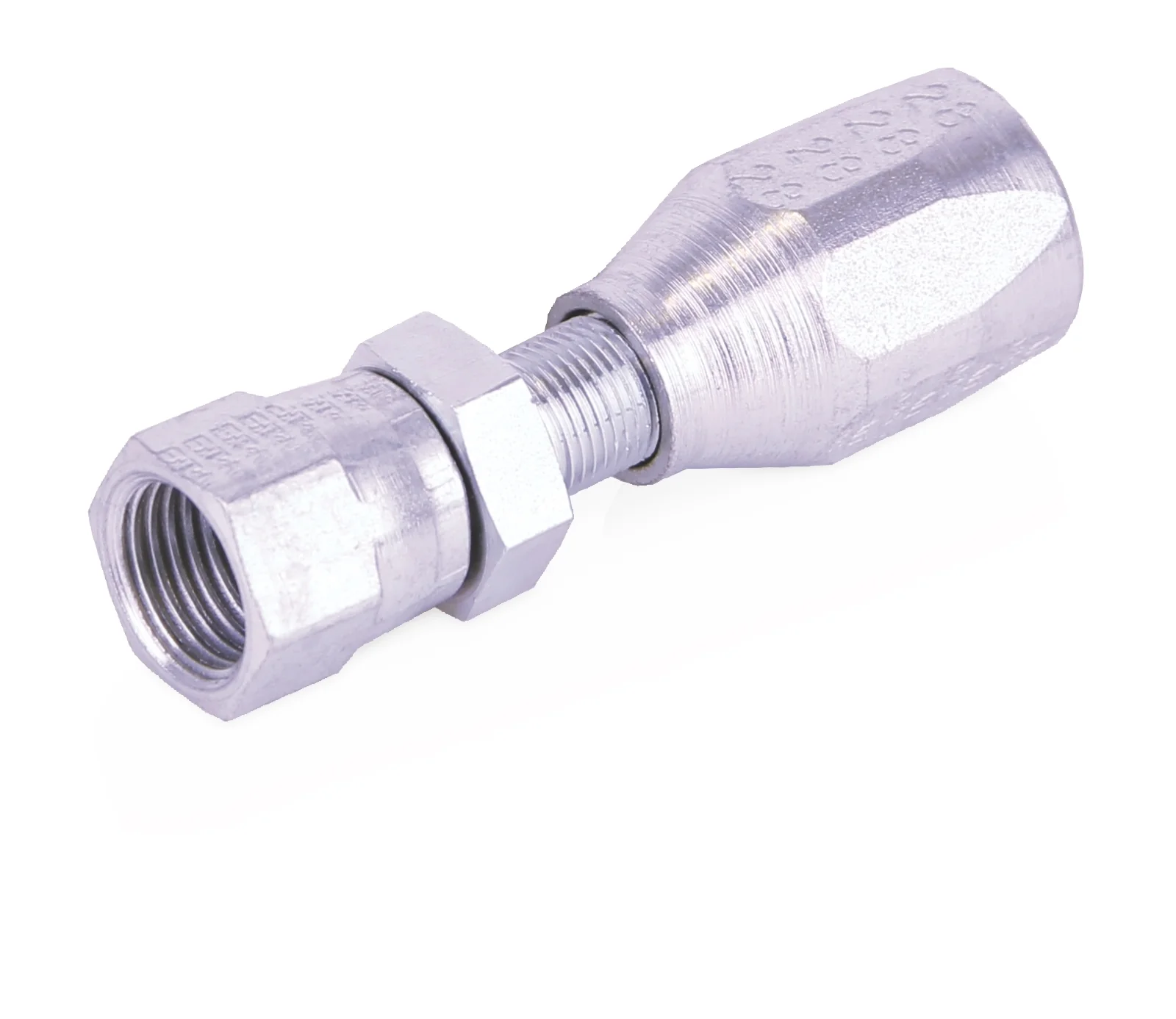 Electric Grease Jockey™ Mainline Field installable Swivel Fitting, -6 JIC Female End - Ysert
