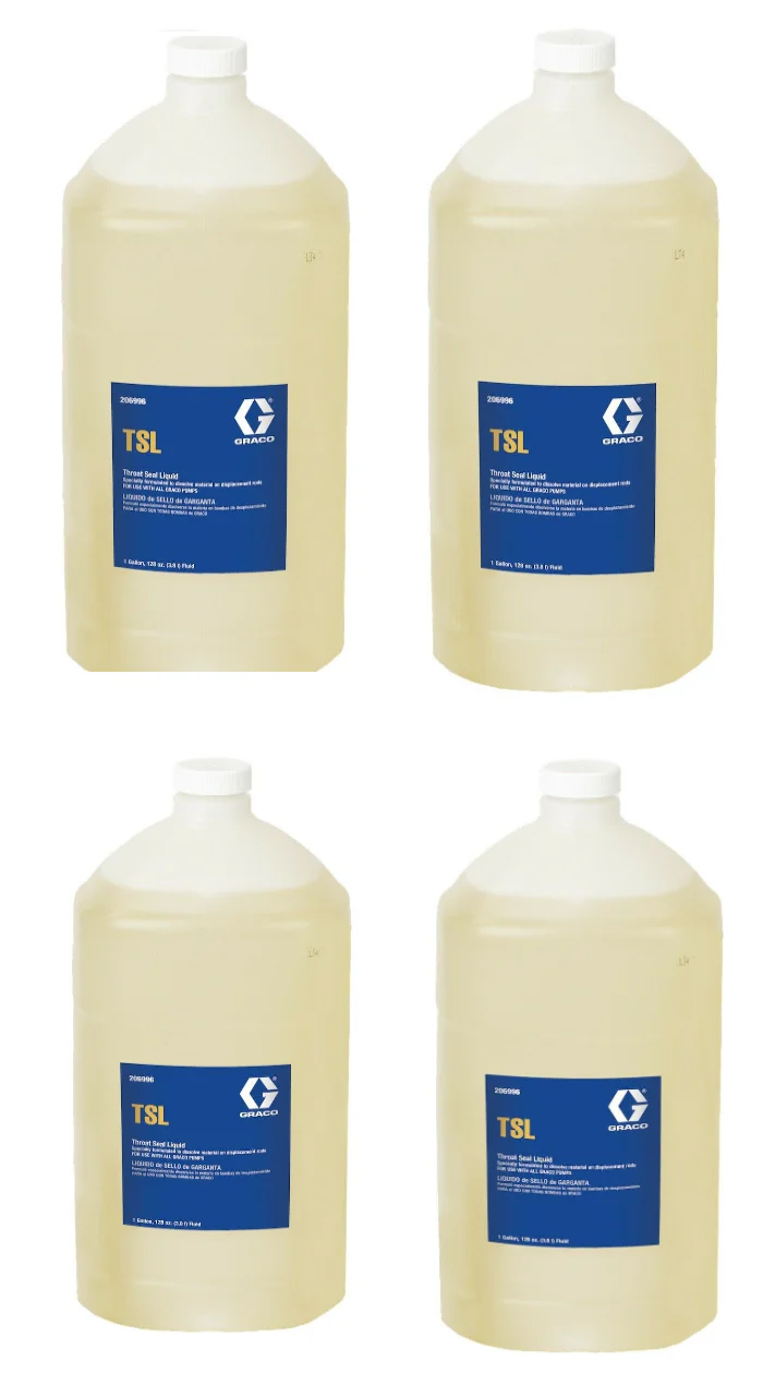 Graco 206998 Throat Seal Liquid Fluid -  4 Gallons - Ysert