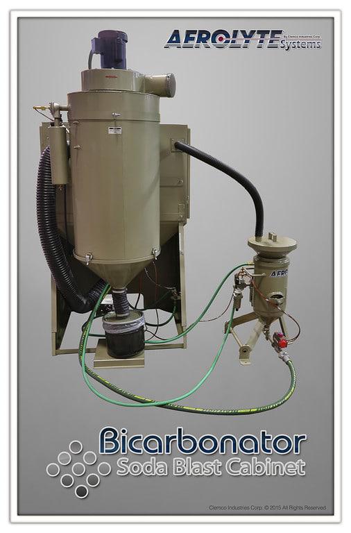 Clemco Bicarbonator Soda Blast Cabinet - 42