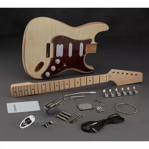 Grizzly T33956 - Fiddleback Maple Electric Guitar Kit - Ysert
