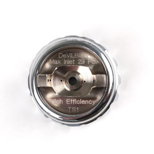 Devilbiss TS1 HE Air Cap & Ret Ring - Ysert