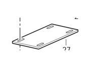 Allegro Gas Motor Mount Pad, 950504 - Ysert