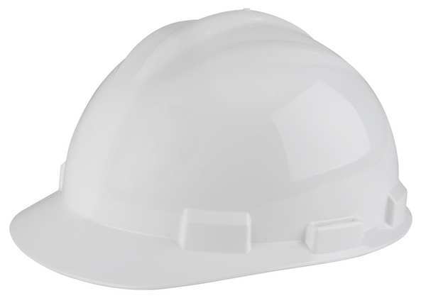 Bullard Front Brim Hard Hat, Type 1, Class E, Pinlock (4-Point) (White, Series 61) - Ysert