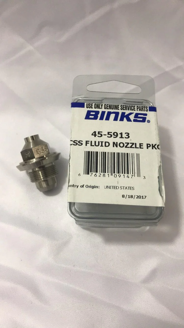 Binks 45-5913 59cSS Fluid Nozzle - Ysert
