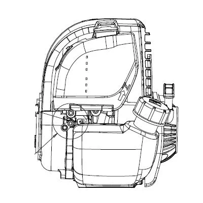 Titan 0293943 PowrLiner 850 Gasoline Engine 37.7cc Replacement - Ysert