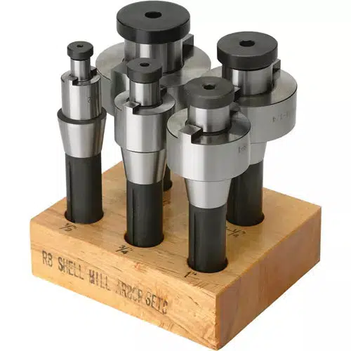 Grizzly G9034 - R-8 Shell End Mill Arbors - 5 pc. Set - Ysert