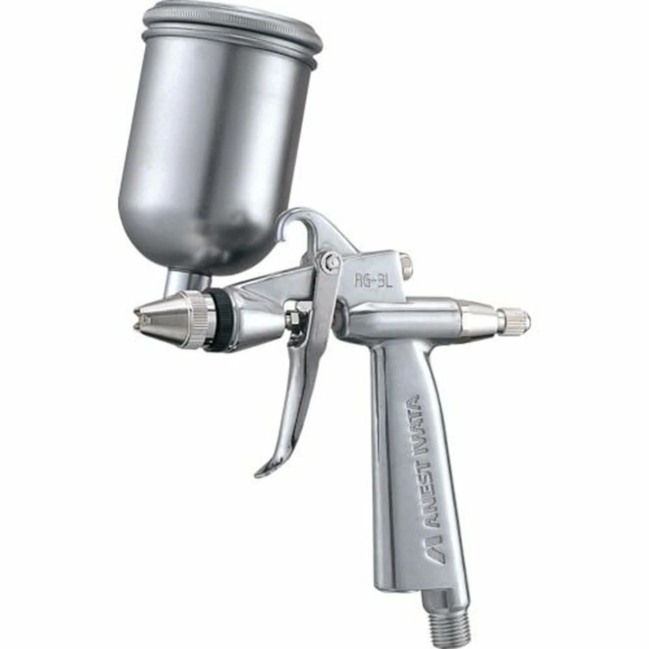 IWATA RG-3L-3 1.0 MM Gravity Feed HVLP Spray Gun w/ PC5 400 ml Cup - Ysert