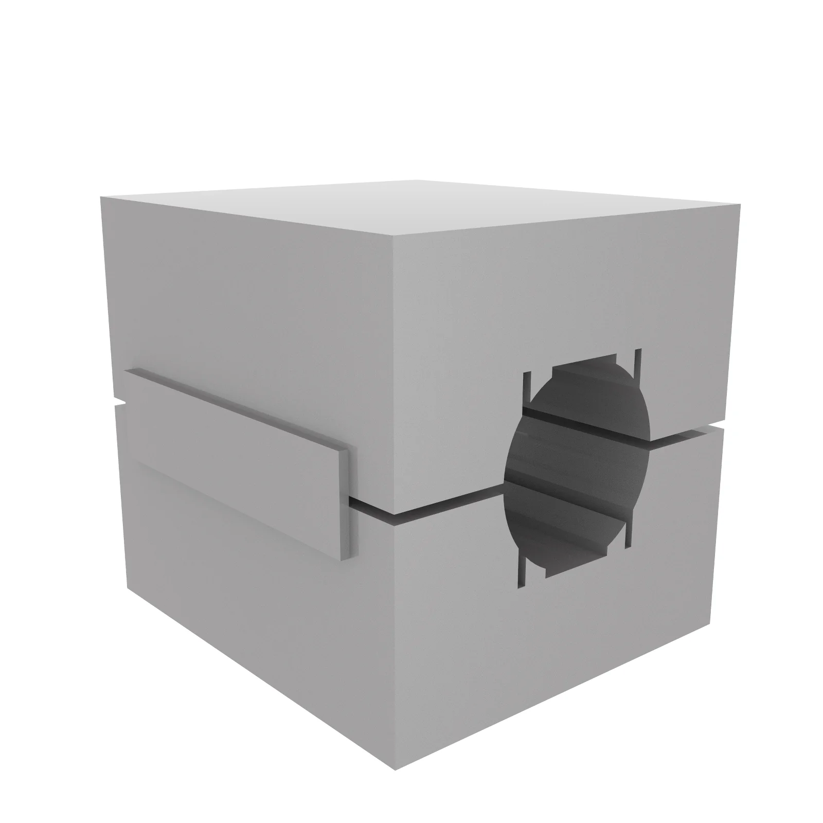 SUPPRESSOR,BOX SNAP,FERRITE - Ysert