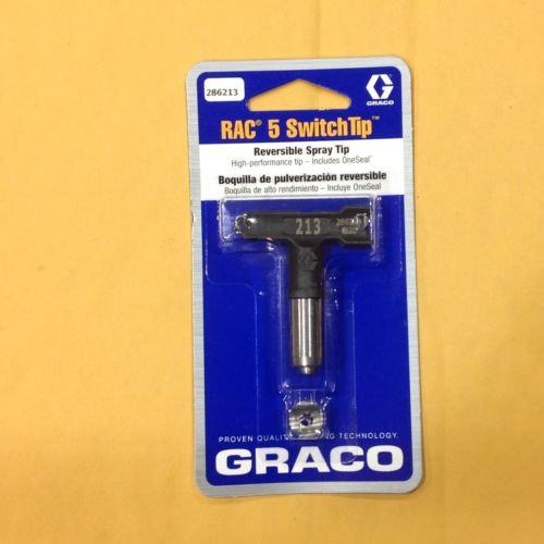 Graco 286213 Rac 5 SwitchTip Airless Sprayer Spray Tip #213 - Ysert