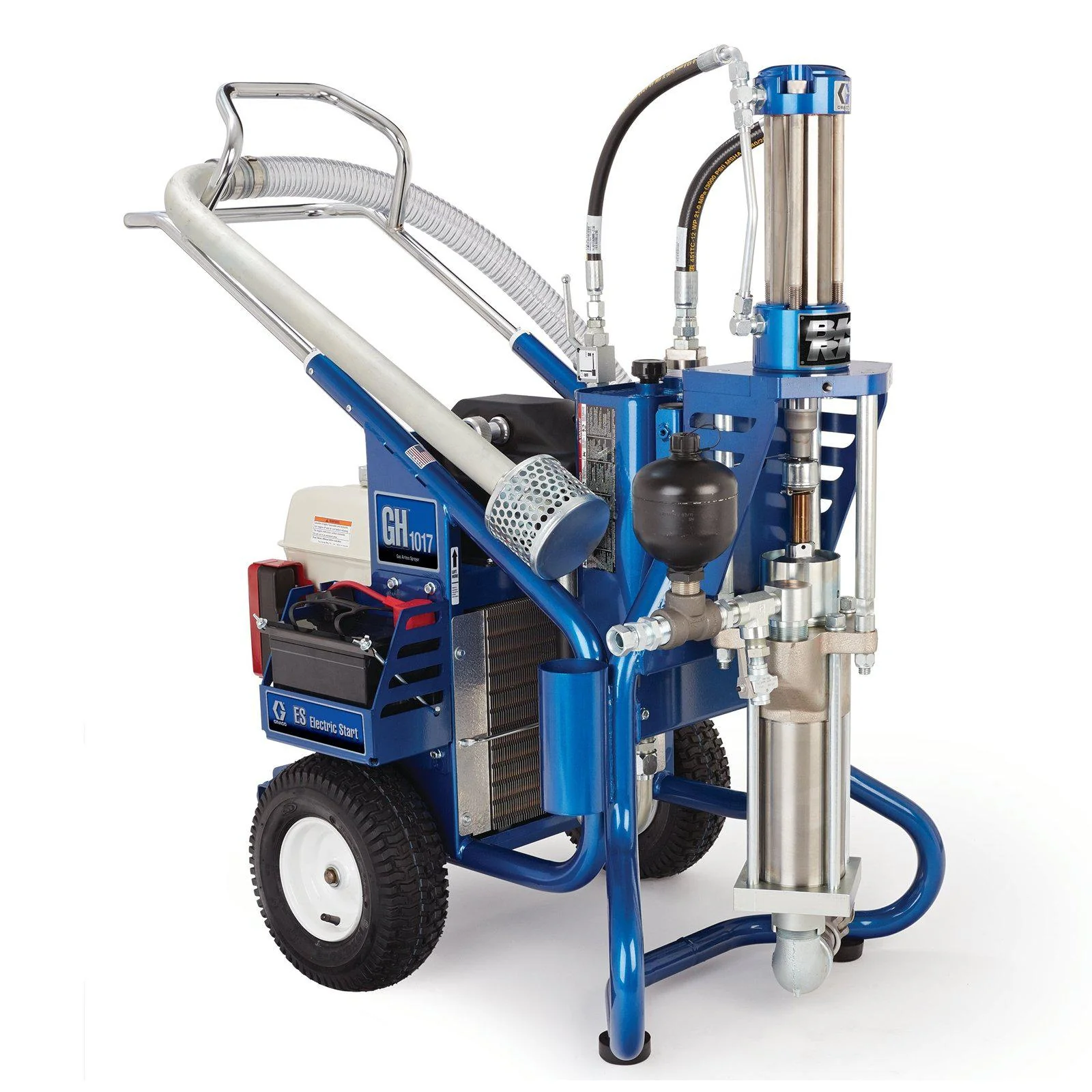 GracoGH 1017ES Big Rig 1000 PSI @ 16.5 GPM  Gas Hydraulic Sprayer - Bare (Cart) - Ysert