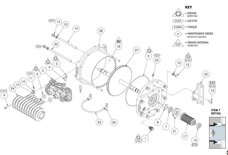 Binks - 192761 CYLINDER STUD - Ysert