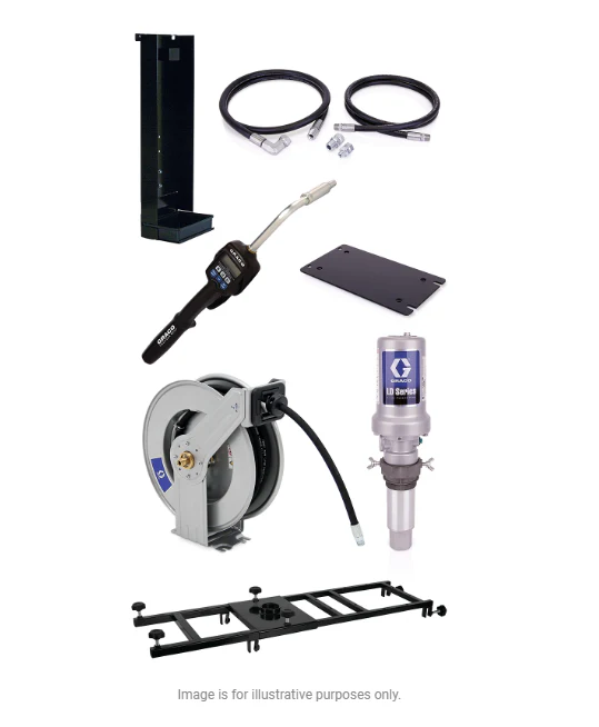 Graco 24H704 Ld Series 3:1 Stationary 275 Gallon (1040 Liter) Pump Package - Preset Meter Type - Ysert