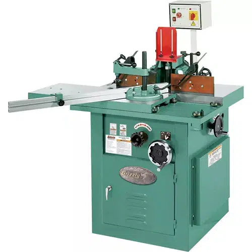 Grizzly G8622 - 5 HP Sliding Table Shaper with Tilting Spindle - Ysert
