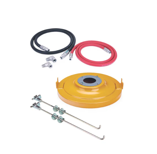 Graco 222086 Fire-Ball® 300 Series 5:1 16 Gallon (60 Liter) Open-Head Oil Pump - Lube Truck Package - Ysert