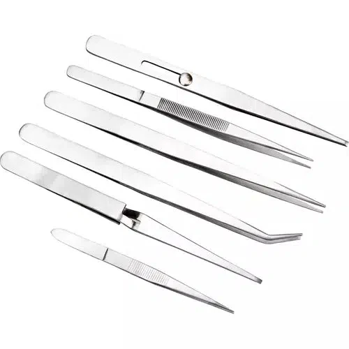 Grizzly T25295 - 6-Piece Tweezer Set - Ysert