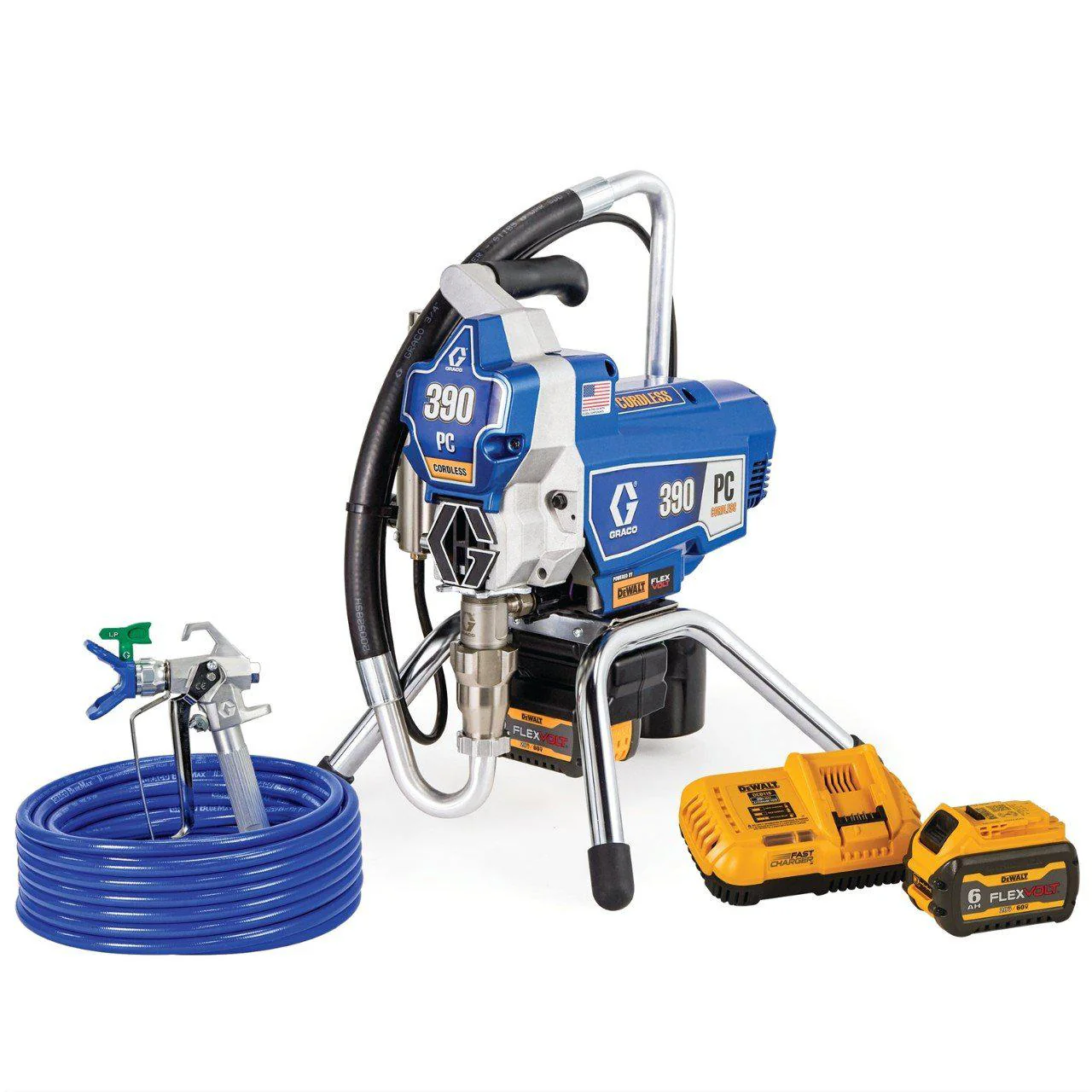 Graco 390 PC Cordless Airless Sprayer - Stand - Ysert