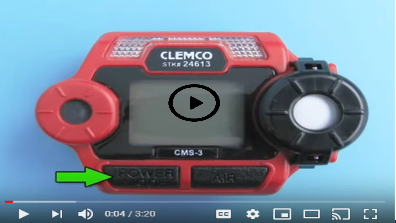 Clemco 24614  Calibration Connector Assembly - Ysert