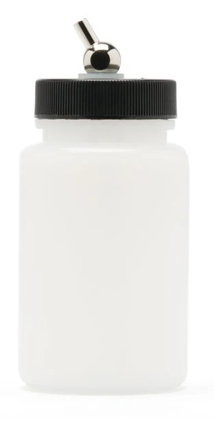 Iwata I4804 High Strength Translucent Bottle 4 oz / 118 ml Jar With Adaptor Cap - Ysert