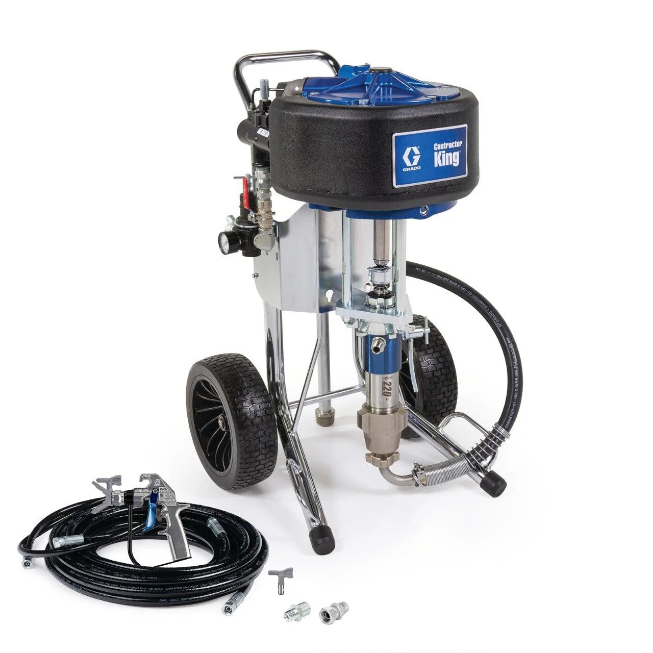 Graco Contractor King 60:1 Air Powered Airless Sprayer, Complete (2-F Gun) - Ysert