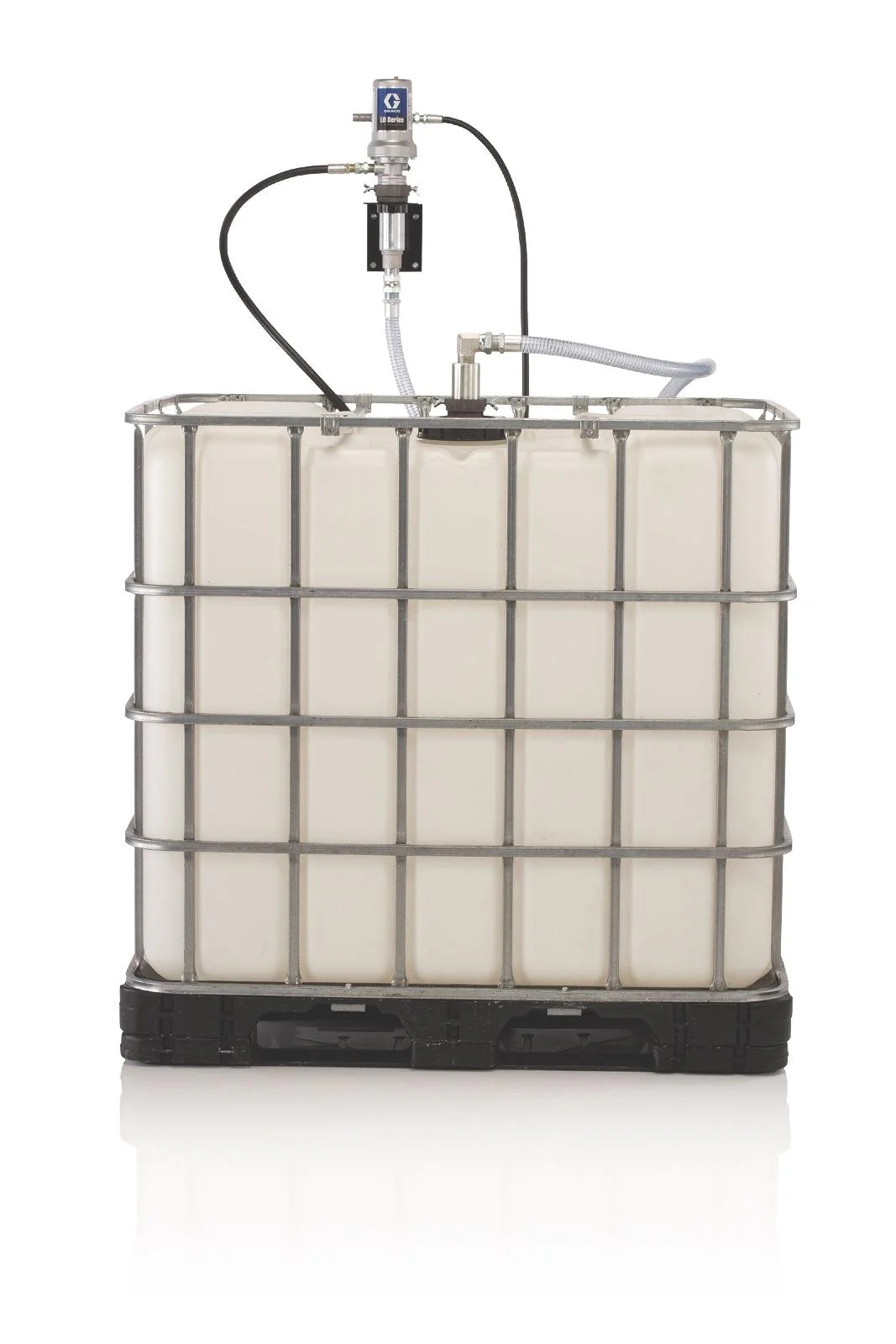 Graco LD Series 5:1 275 Gallon (1040 Liter) Tote Wall Mount Oil Pump CE Packages Include 2-Way Vented Valve and Air Regulator - Ysert