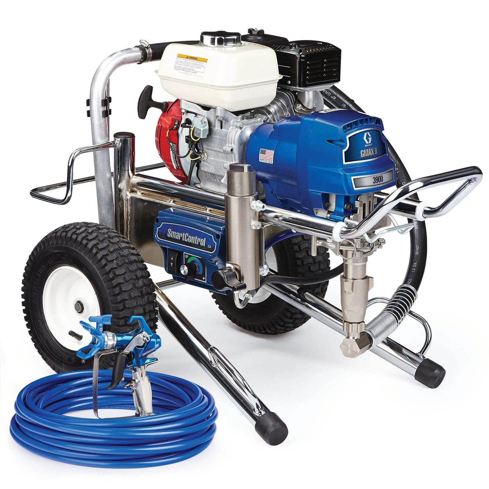 Graco GMAX II 3900 Standard Series 3300 PSI @ 1.25 GPM Gas Airless Sprayer - Lo-Boy - Ysert
