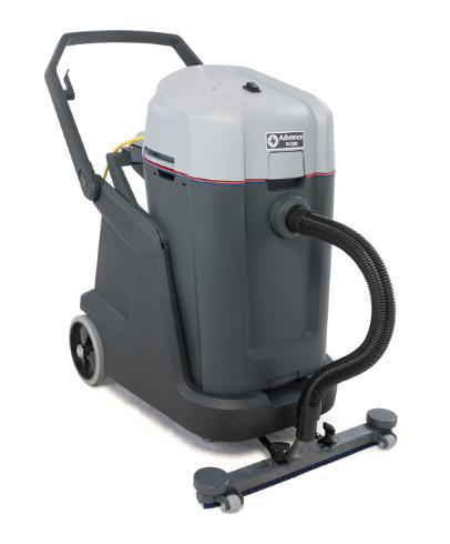 Advance 107409093 VL500 55 - 14 Gal Tools: Floor Nozzle w/ Rubber Strip, Nozzle Brush Tool, Crevice Tool, Hose Extension, Scrubber - Ysert