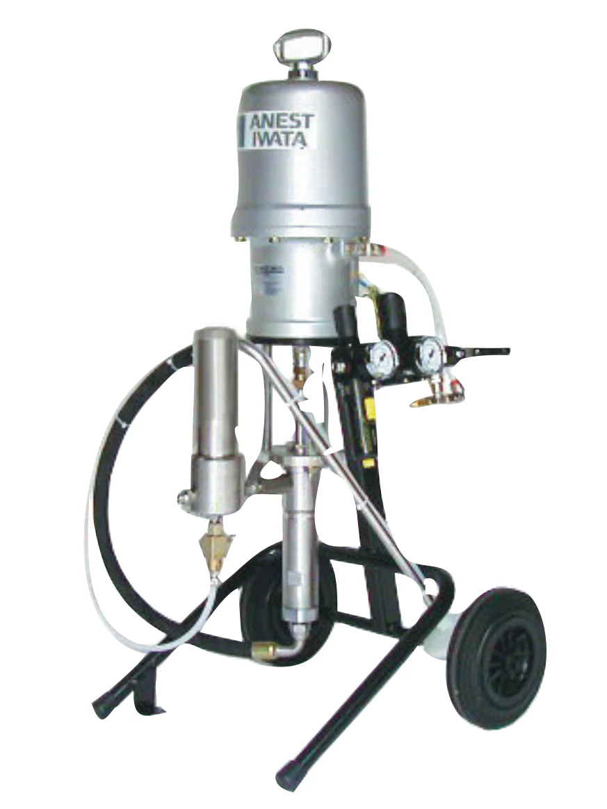 IWATA 7181 MSU MSU433TX 30:1 Multi Spray Unit w/ Stainless Steel Passages - Cart Mount - Ysert