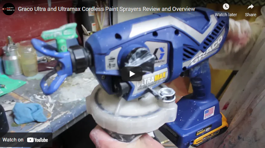 Graco Ultra Handheld Airless Paint Sprayer Cordless - Ysert