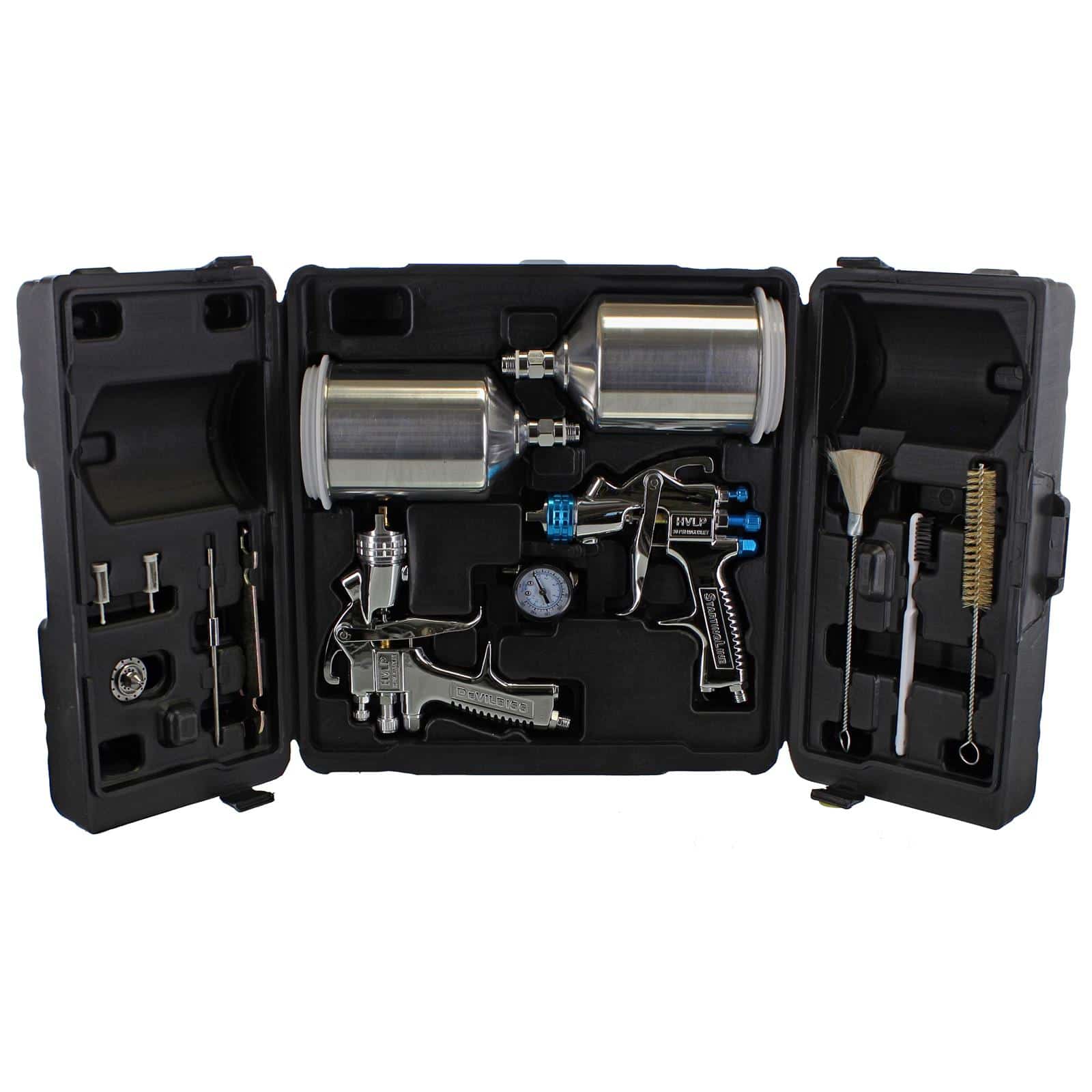 Devilbiss Startling Line HVLP Gravity Spray Gun Set - Ysert