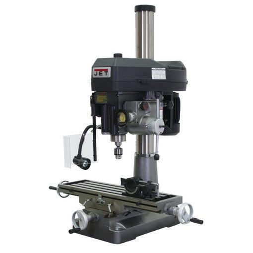 Jet Tools - JMD-18PFN Mill/Drill With NEWALL NMS300 DRO and X-Axis Table Powerfeed - Ysert